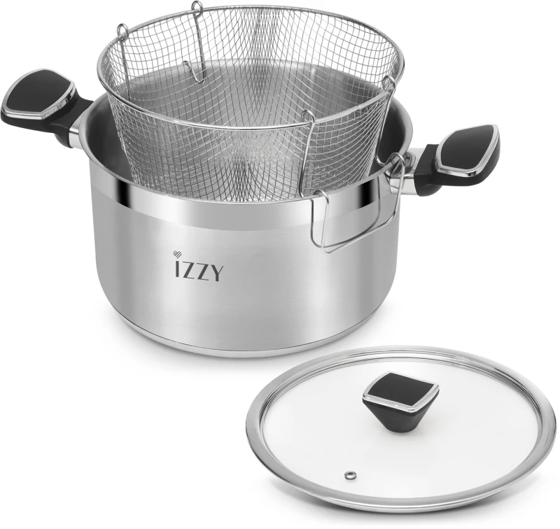 Κατσαρόλα Φριτούρα 225157 με Καλάθι 24εκ Top Chef Izzy