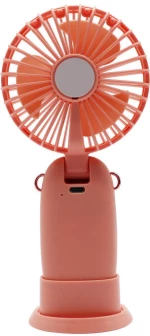Ανεμιστήρας Mini PRMF-80694 Primo 3.5'' 9cm Ροζ Επαναφορτιζόμενος