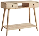 Κονσόλα Nextdeco Natural μασίφ ξύλο Υ76,5x90x40εκ. -  11719