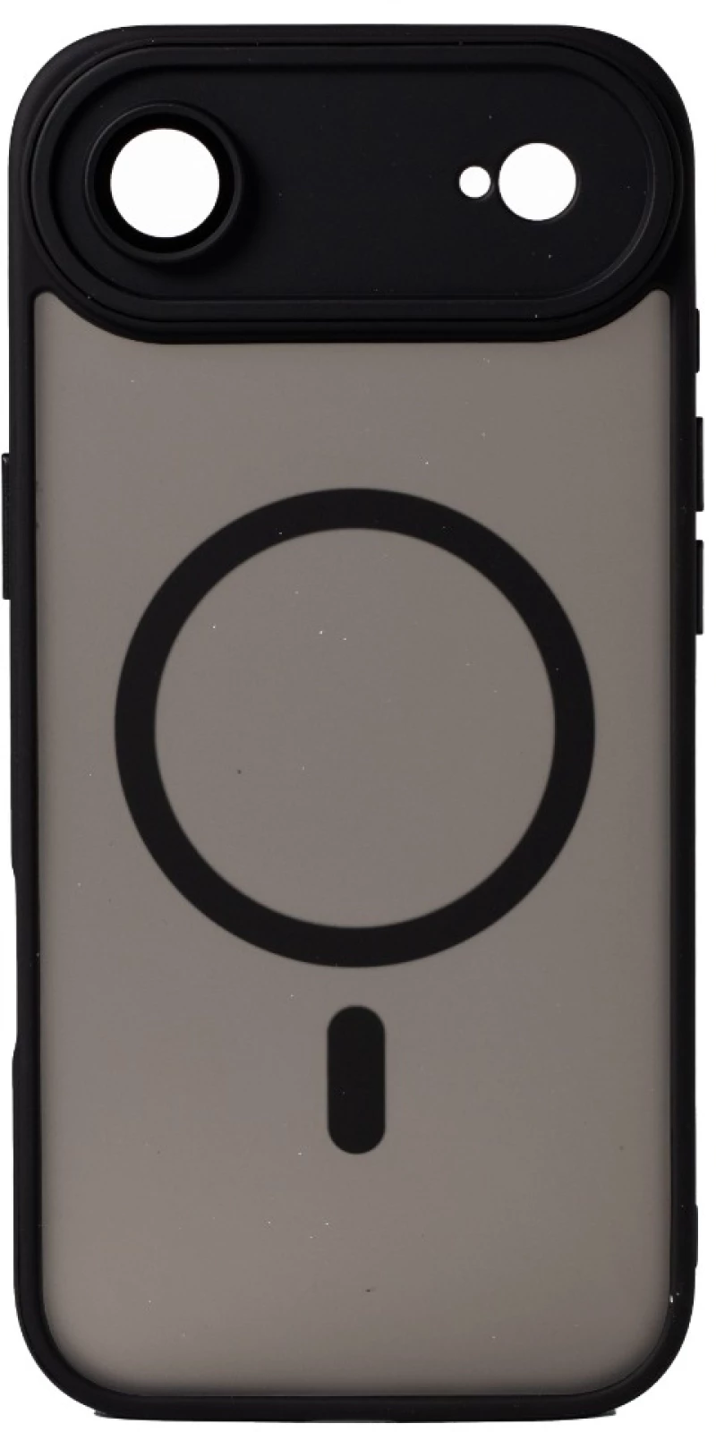 Hybrid Θήκη Σιλικόνης Με Magsafe & Metal Camera Lens Protection iPhone 17 Air Μαύρο