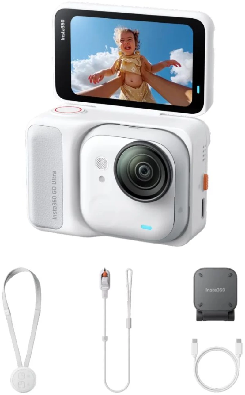 Insta360 GO Ultra Standard Bundle (Arctic White)
