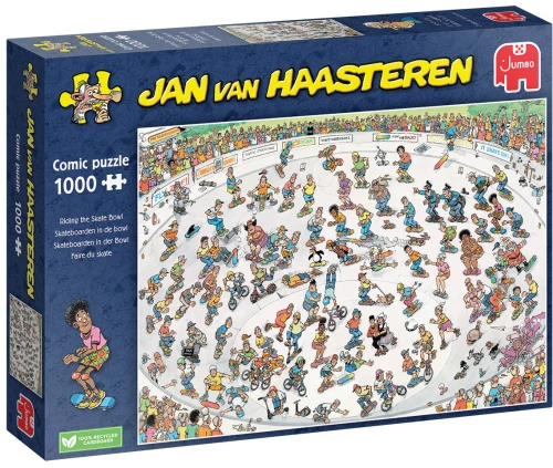 Jan van Haasteren - Riding the Skate Bowl (1000 pieces) / Toys