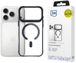 3mk Satin Armor MagCase for iPhone 17 Pro - Transparent Black