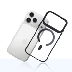 3mk Satin Armor MagCase for iPhone 17 Pro - Transparent Black