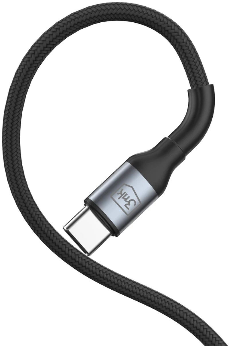 3mk Hyper Cable 3mk Hyper Cable N-SERIES USB-C / USB-C 2m 20V/3A 60W / black