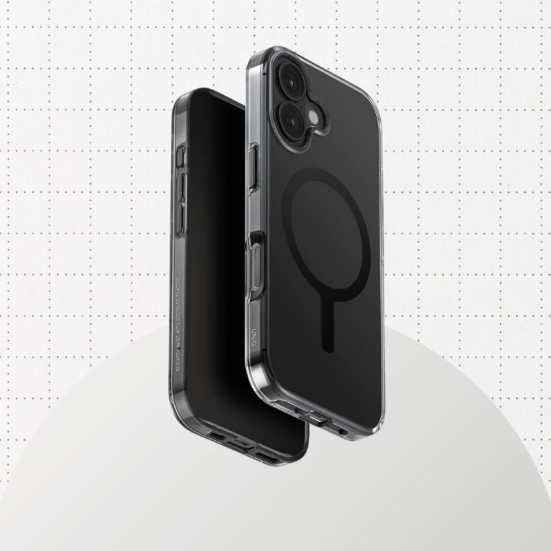 Uniq Clario Magclick Charging Case for iPhone 17 - Black