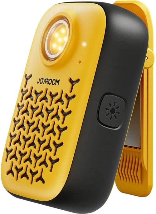 Joyroom Maya JR-MS03 portable Bluetooth speaker with built-in flashlight, resistant - yellow