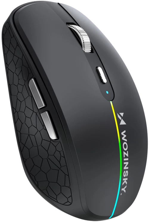 Wozinsky WMGK-1132 Wireless Mouse with RGB Backlight - Black