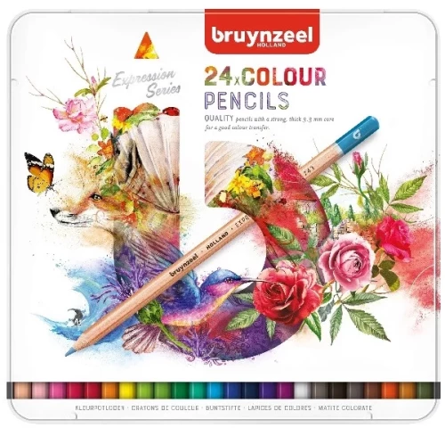 Χρωματιστά μολύβια BRUYNZEEL EXPRESSION 24