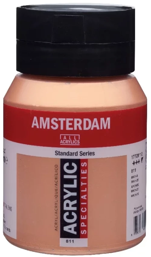Ακρυλικό AMSTERDAM 500ml BRONZE 811
