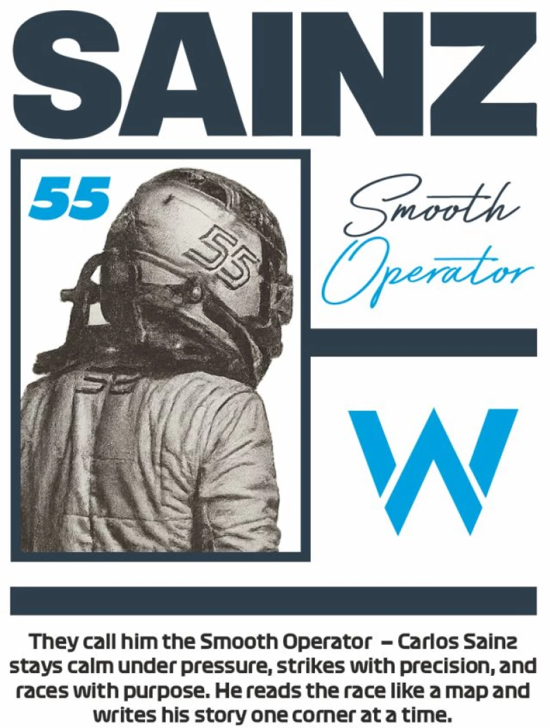 Carlos Sainz T-Shirt - WHITE