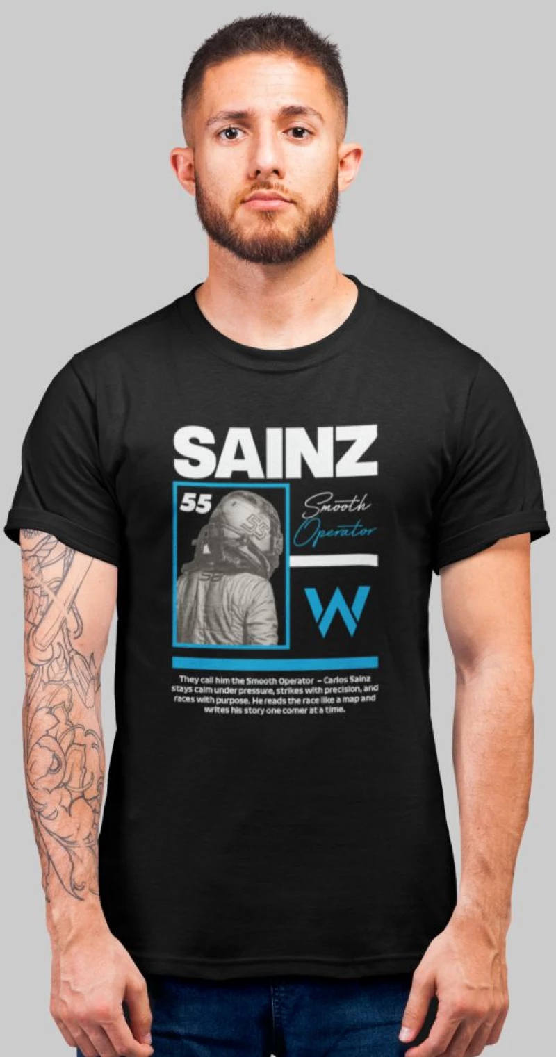 Carlos Sainz T-Shirt - WHITE