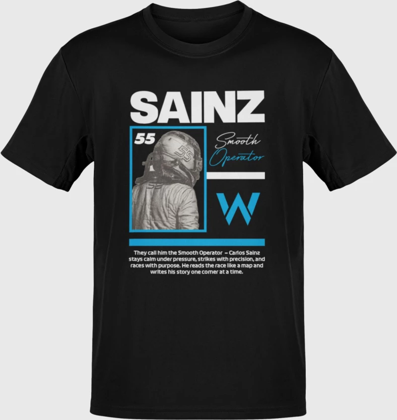 Carlos Sainz T-Shirt - WHITE