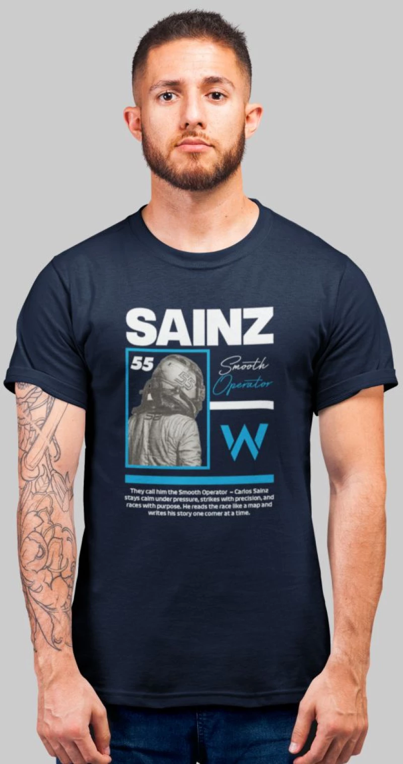 Carlos Sainz T-Shirt - WHITE