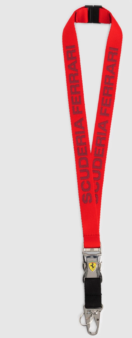 Scuderia Ferrari Lanyard - Red