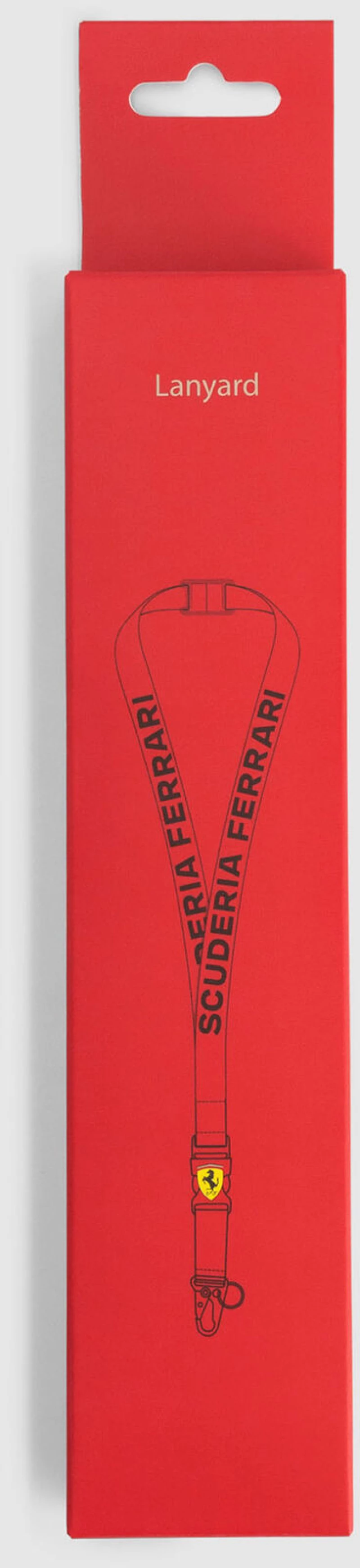 Scuderia Ferrari Lanyard - Red