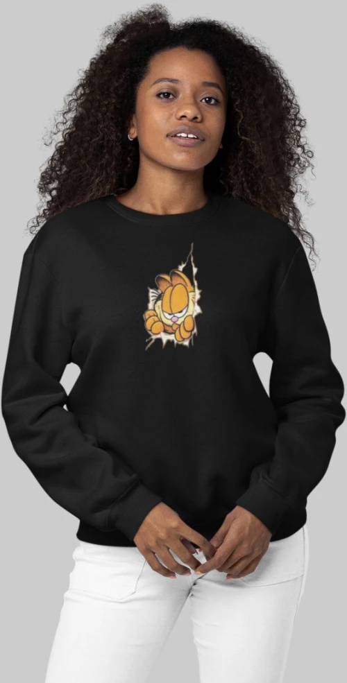 Garfield W Φούτερ - BLACK