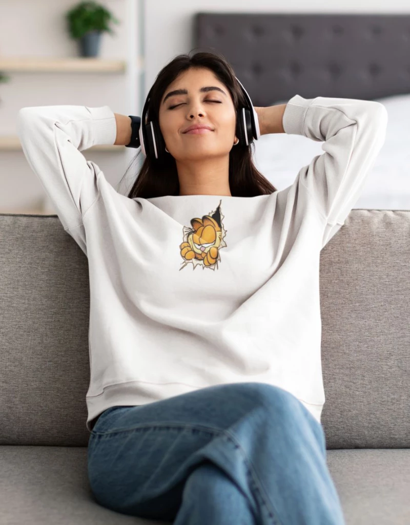 Garfield W Φούτερ - BLACK