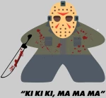 Jason Voorhees Meeple Φούτερ - FRENCH NAVY