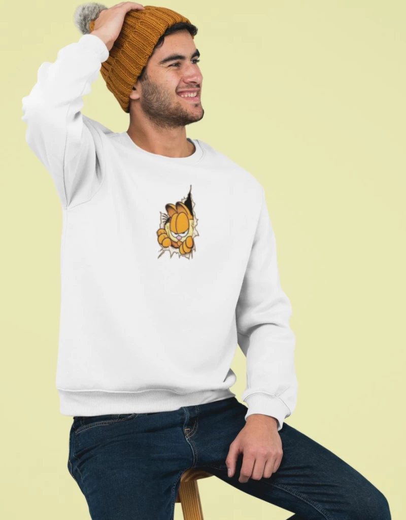 Garfield Φούτερ - BLACK
