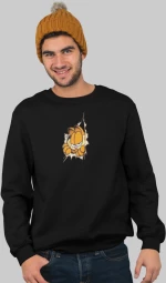 Garfield Φούτερ - BLACK
