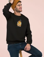 Garfield Φούτερ - BLACK