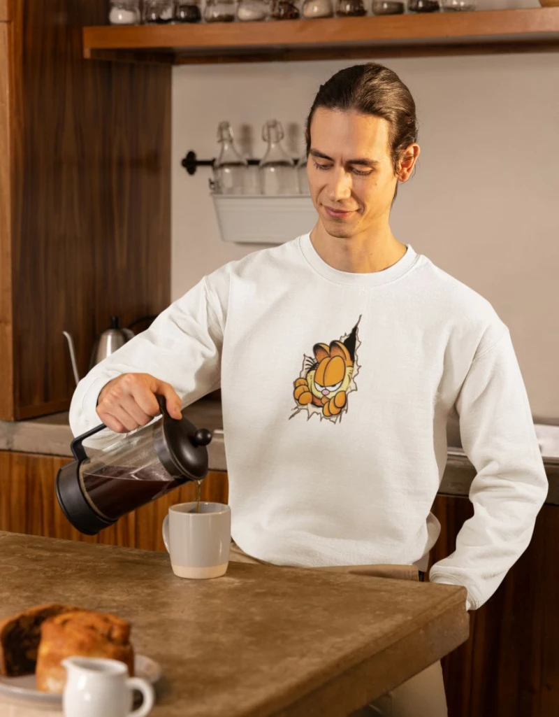 Garfield Φούτερ - BLACK