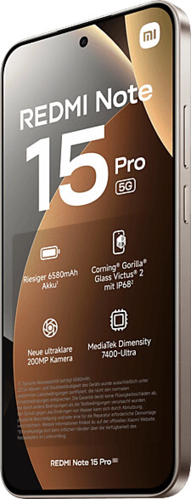 Xiaomi Redmi Note 15 Pro 5G (8GB/256GB) Titanium
