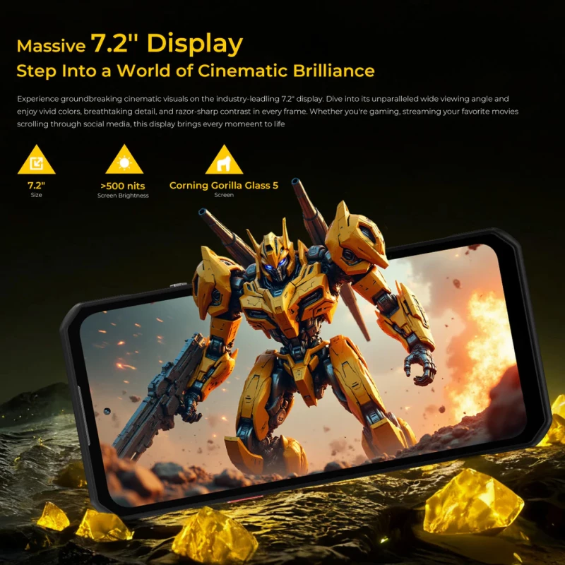 OUKITEL WP60 5G (8GB/256GB) Yellow