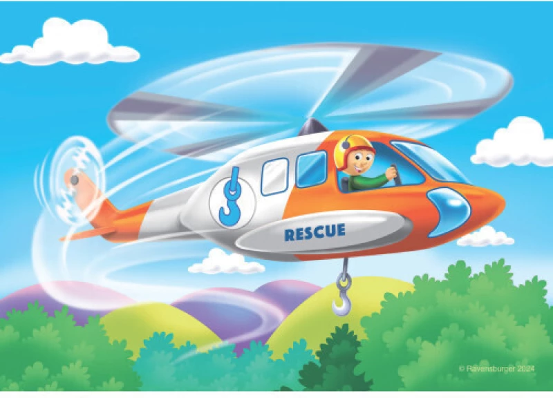 RAVENSBURGER ΤΑ ΠΡΩΤΑ ΜΟΥ ΠΑΖΛ 2/3/4/5 ΤΕΜ. ΟΧΗΜΑΤΑ ΔΙΑΣΩΣΗΣ- 12004064