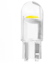 T10 W5W 12V COB LED ΛΕΥΚΟ ΧΡΩΜΑ CLEAR WHITE 100ΤΕΜ. AMIO 02955/AM