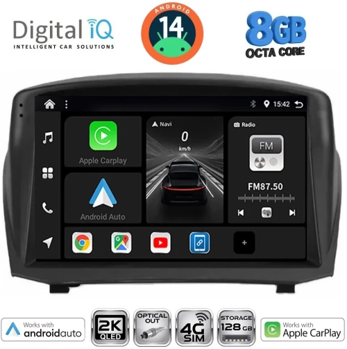 DIGITAL IQ BXK 20154B_CPAA (9inc) MULTIMEDIA TABLET for FORD FIESTA mod. 2008-2017 DIGITAL IQ BXK 20154B_CPAA