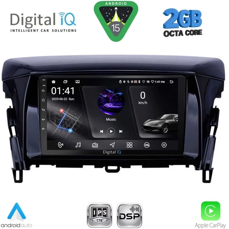 DIGITAL IQ RSF 4432_CPA (9inc) MULTIMEDIA TABLET for MITSUBISHI ECLIPSE CROSS mod. 2018-2026 DIGITAL IQ RSF 4432_CPA