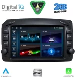DIGITAL IQ BLD 271_CPA (7" DECK) MULTIMEDIA SYSTEM for MERCEDES C (W203) mod. 1999-2004 DIGITAL IQ BLD 271_CPA