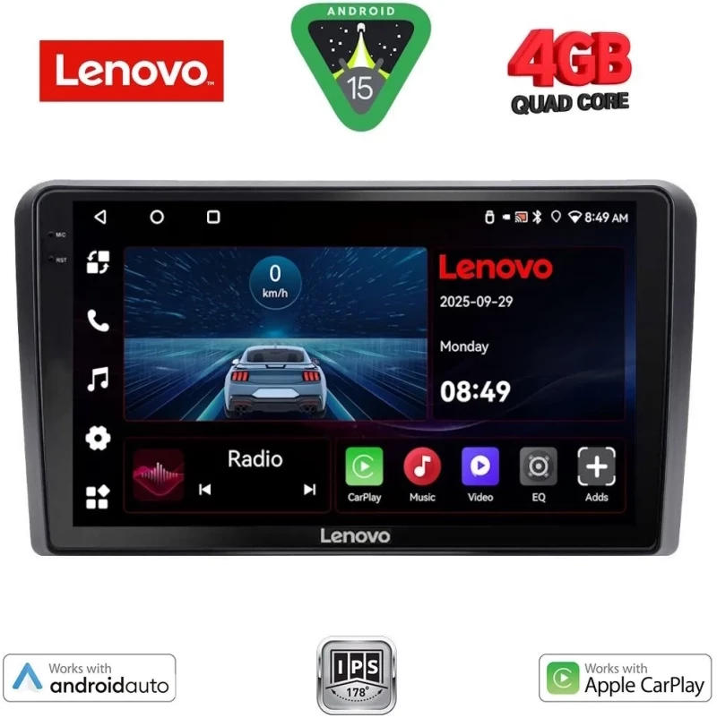 LENOVO LVE 8168RD_CPAA (9inc) MULTIMEDIA TABLET for FORD mod. 2007-2011 LENOVO LVE 8168RD_CPAA