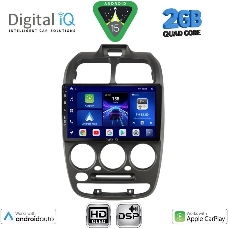 DIGITAL IQ BXC 3246_CPAA (9inc) MULTIMEDIA TABLET for HYUNDAI ACCENT mod. 1999-2004 DIGITAL IQ BXC 3246_CPAA