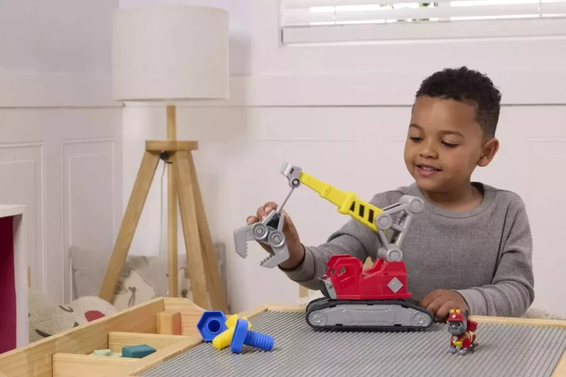 PAW PATROL RUBBLE CREW ΟΧΗΜΑ ΕΡΓΑΛΕΙΩΝ ΤΟΥ CHARGER- 6073295