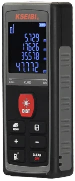 Kseibi μέτρο Laser απόσταση μέχρι 50m