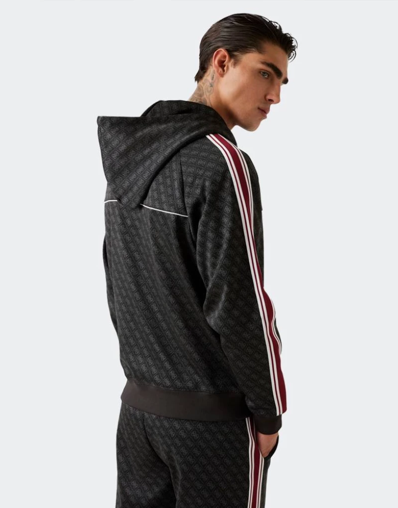 GUESS PARIMO 4G FULL ZIP SWEATSHIRT - Z5BQ13K2042-FJ9N