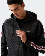 GUESS PARIMO 4G FULL ZIP SWEATSHIRT - Z5BQ13K2042-FJ9N