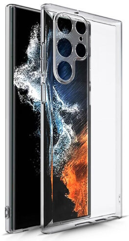 Θήκη TPU Σιλικόνης GREEN ON για Samsung Galaxy S24 Ultra - Διάφανο