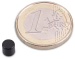 Μαγνήτης Δίσκος Φ5x5mm Τεφλόν Νεοδυμίου Δύναμη Έλξης 1.1kg