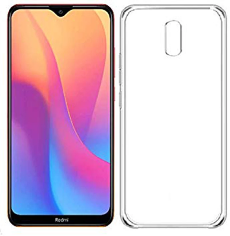 Θήκη TPU Σιλικόνης 1 mm για Redmi 8A - Διάφανη