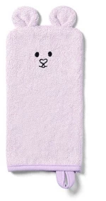 Γάντι Πλυσίματος Babyono Bamboo Μωβ BN787/01 12x25