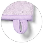 Γάντι Πλυσίματος Babyono Bamboo Μωβ BN787/01 12x25