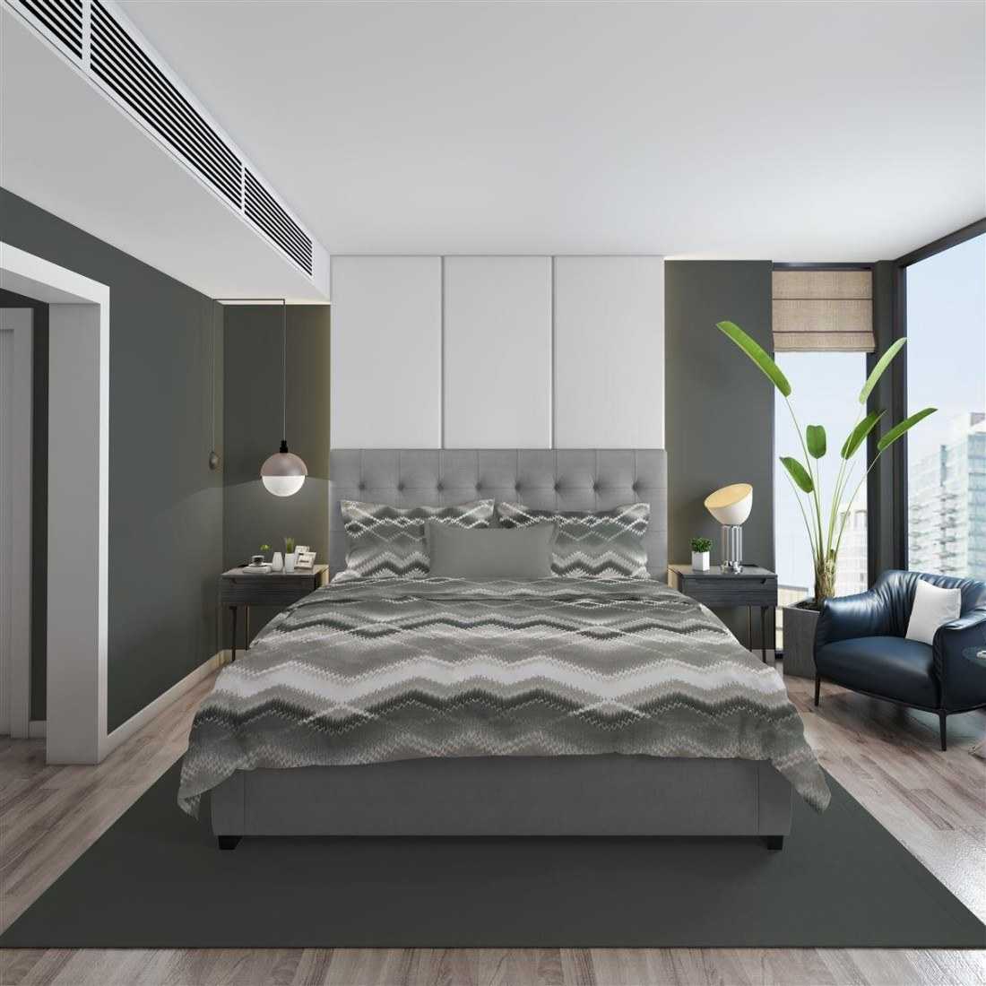 Σετ Σεντόνια Φανελένια Υπέρδιπλα 3 Τεμαχίων Dimcol Ίρις 338 220X240 Grey