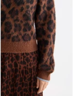 Scotch&Soda Woman Fuzzy jacquard pullover