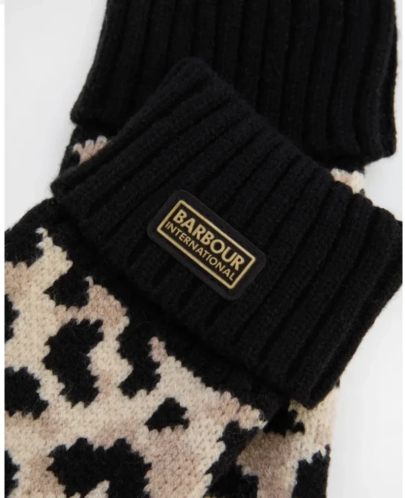 BARBOUR® Harley Leopard Gloves