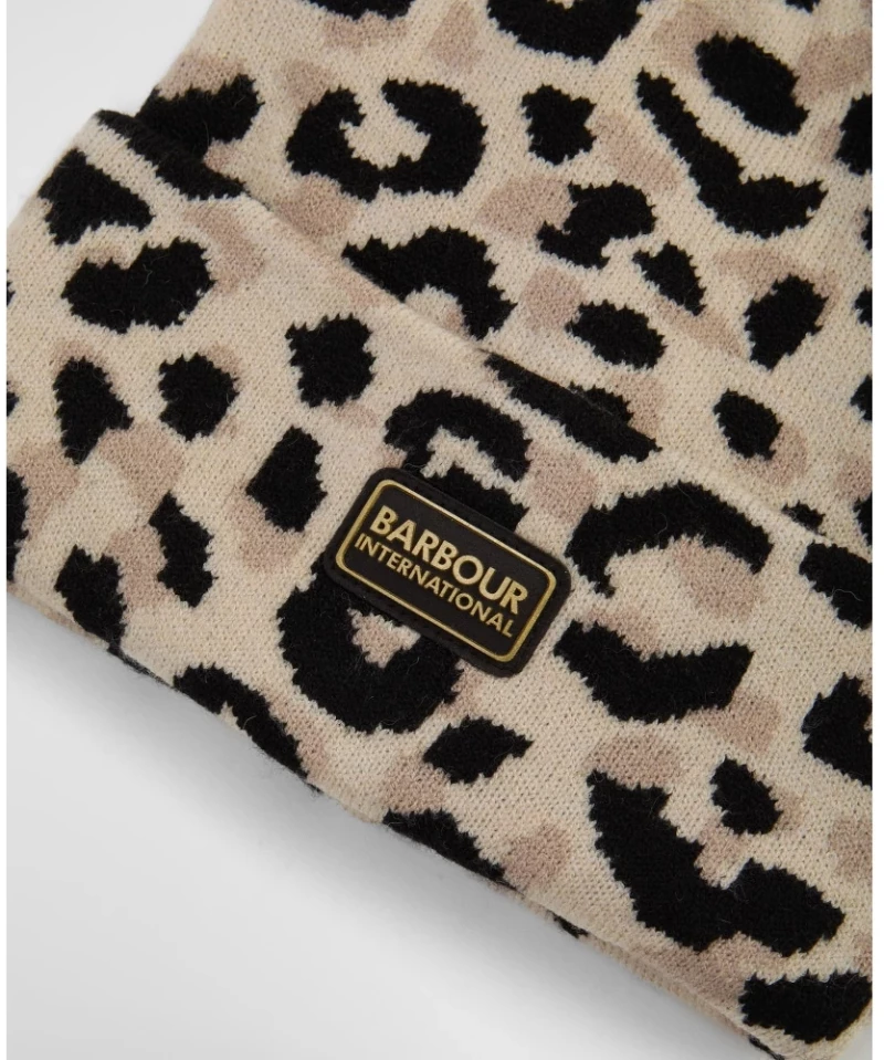 BARBOUR® Harley Leopard Beanie