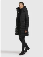 Khujo Woman Coat NEKAR2 Black